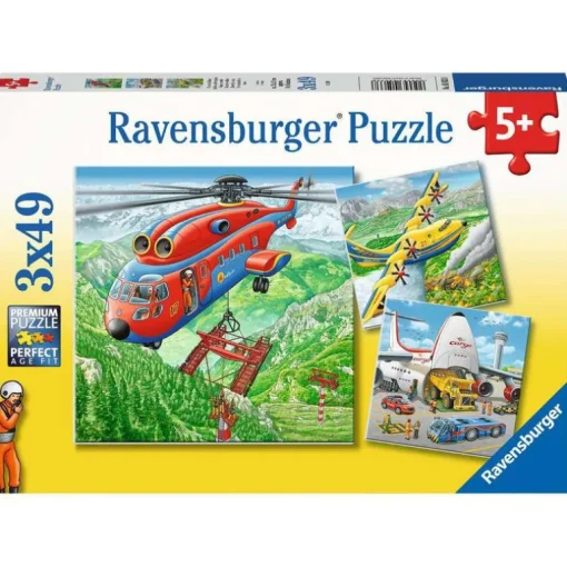 Above the Clouds - 3x49 Piece Puzzle