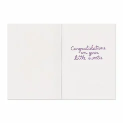 Baby Swan Foil Card