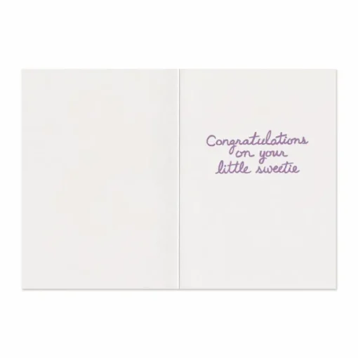 Baby Swan Foil Card