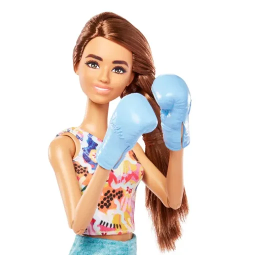 Barbie Doll With Puppy - Workout Outfit, Roller Skate, and Tennis