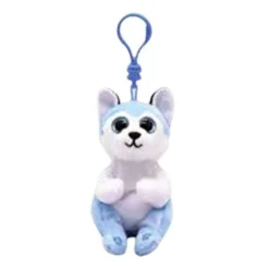 Beanie Bellie - Thunder the Husky Dog - 5" Clip
