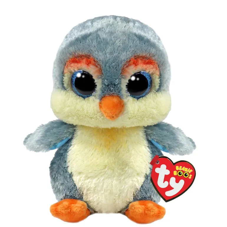 Beanie Boo's - Fisher the Gray Penguin - Small 6"