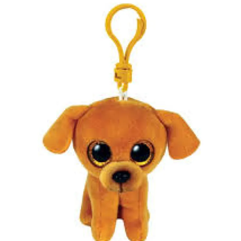 Beanie Boo's - ZuZu Tan Dog - 5" Clip