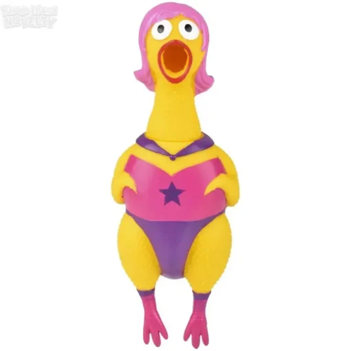 9.5" Big Rubber Chicken