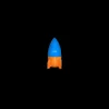 Blast Off Eraser Sharpener