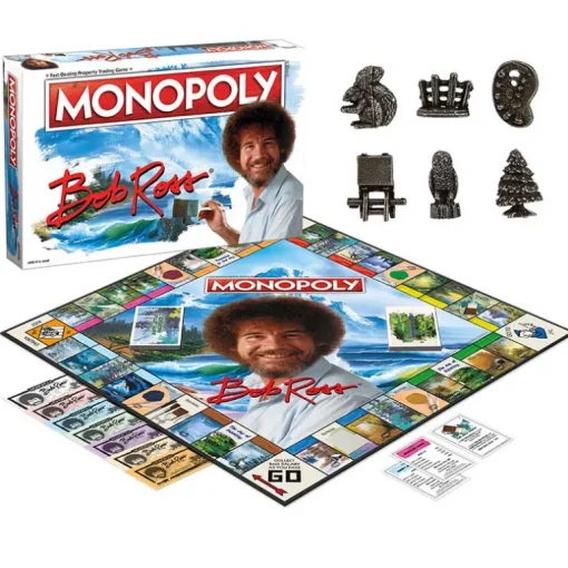 Bob Ross Monopoly Game