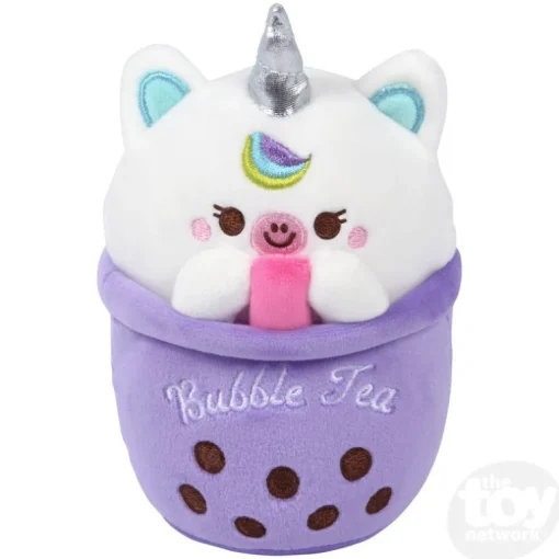 7" Bubble Tea Animal Cup