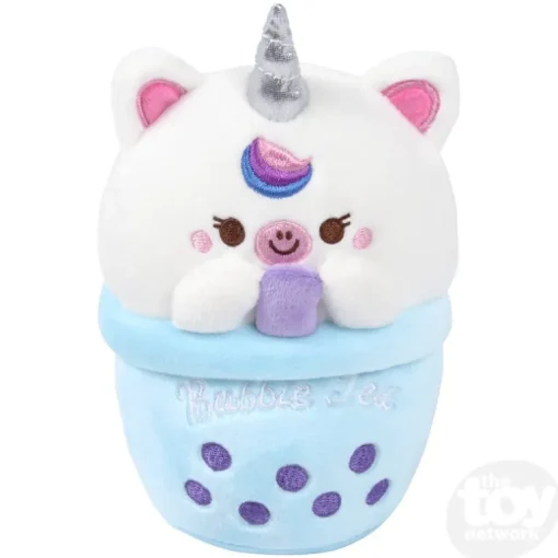 7" Bubble Tea Animal Cup