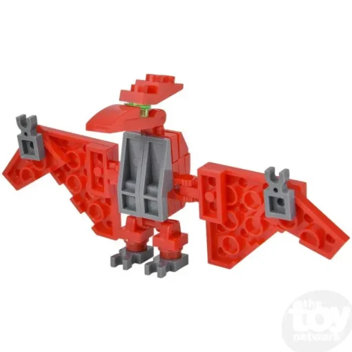3" Building Block Dinosaur Contained in Mystery Egg
