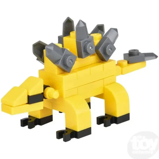 3" Building Block Dinosaur Contained in Mystery Egg