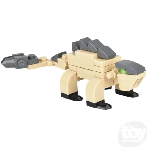 3" Building Block Dinosaur Contained in Mystery Egg
