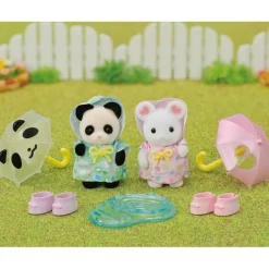Calico Critters Nursery Friends - Rainy Day Duo