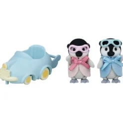 Calico Critters Penguin Babies Ride 'n Play