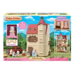 Calico Critters Red Roof Tower Home