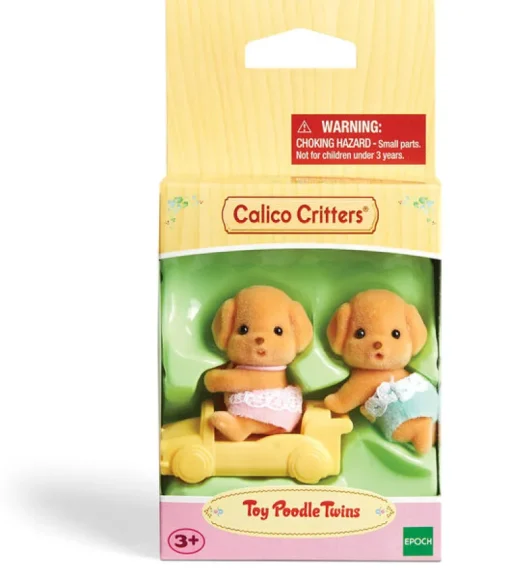Calico Critters Toy Poodle Twins