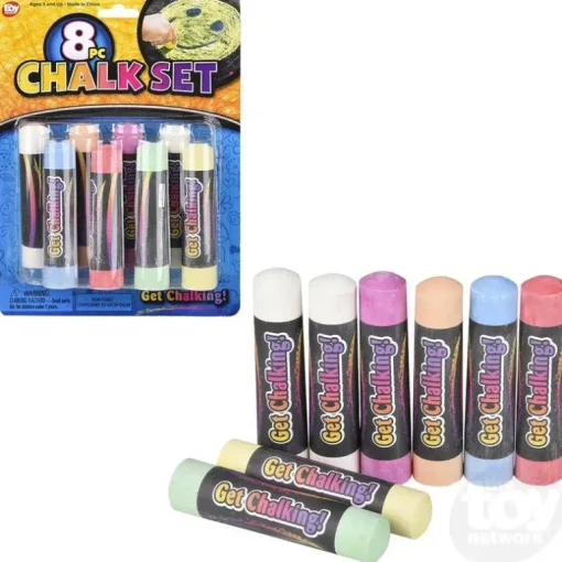 7.5" Chalk Set 8 Pieces