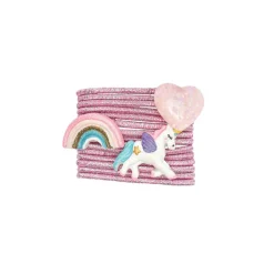 Chunky Charm Ponytail Holders