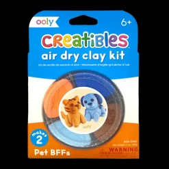 Creatibles Mini Air Dry Clay Kit - Pet BFFs