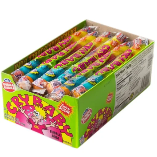 Cry Baby Bubble Gum 9-Ball Tube