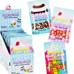 Cupcake Coated Popping Candy