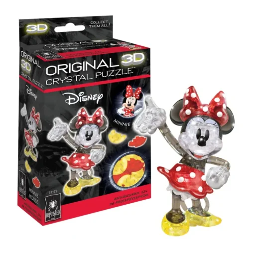 3D Crystal Puzzle - Minnie Mouse Multi-Color