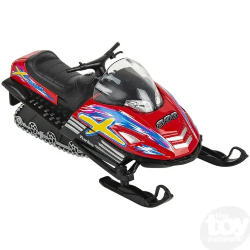 5" Die-Cast Pull Back Snow Turbo