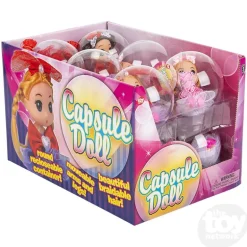 4" Doll In Capsule