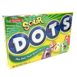 DOTS Sours Fruit Flavored Gum Drops 6.5 oz. Theater Box