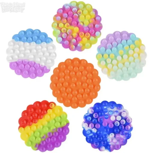 3.5" Double Side Round Fidget Suction Cups