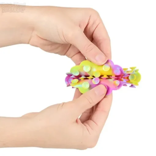 3.5" Double Side Round Fidget Suction Cups