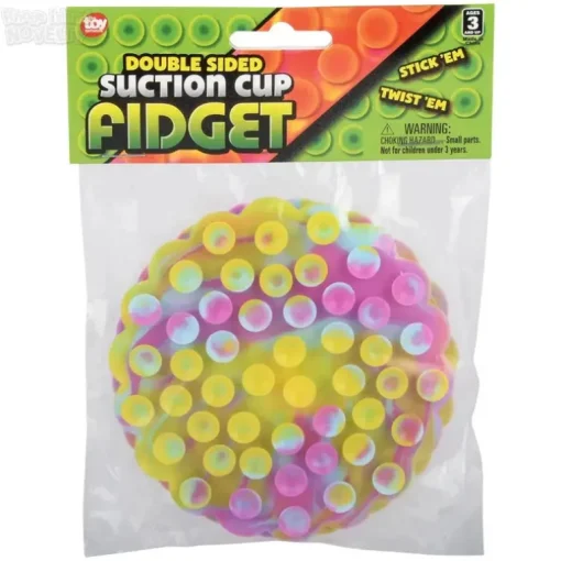 3.5" Double Side Round Fidget Suction Cups