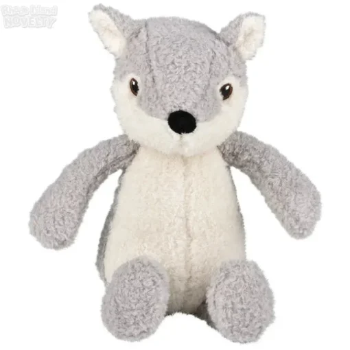 8" Earth Safe Scruffy Wolf