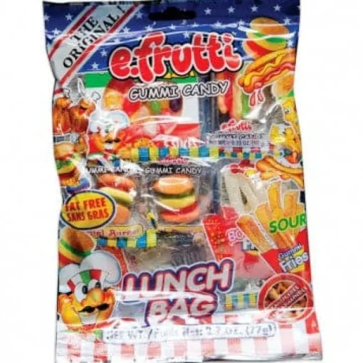 Efrutti Gummi Lunch Bag 2.7 oz. Bag