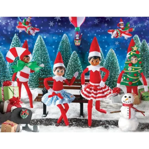 Elf on the Shelf - Oh What Fun! - 60 Piece Puzzle