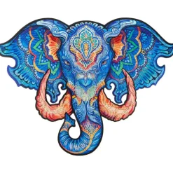 Eternal Elephant Wooden Puzzle