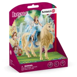 Eyela Riding On Golden Unicorn