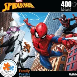 Family Puzzle: Marvel: Spider-Man: Web Spinning - 400 Piece Puzzle