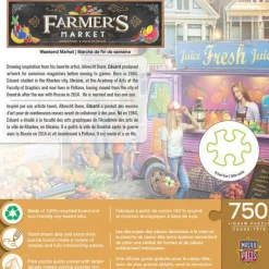 Farmer's Market - Weekend Market - 750 Piece Puzzle