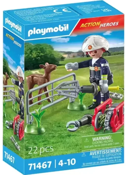 Firefighter Animal Rescue
