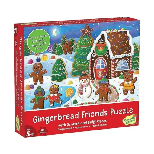 Gingerbread Friends Puzzle - Scratch & Sniff