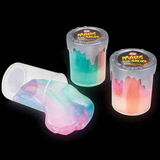 3" Glow In The Dark Mars Mud Putty