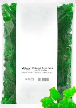 Green Apple Gummi Bears 5lb