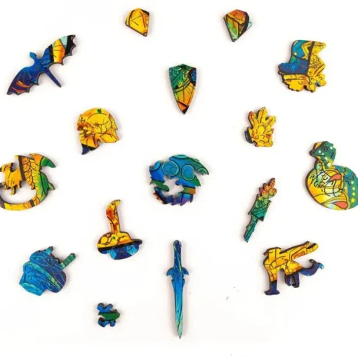 Guarding Dragon Wooden Puzzle