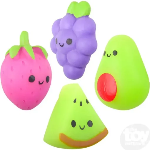 1.5" Gummy Fruit Assorted Styles