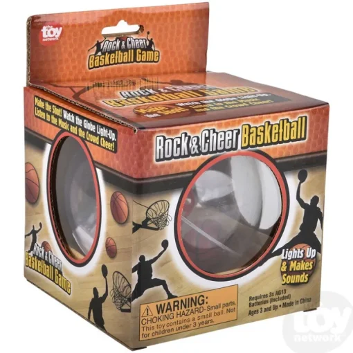 4" Handheld Basketball Capsule Game With Sound