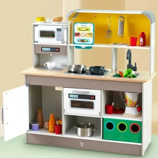 Hape Deluxe Kitchen Playset With Fan Fryer