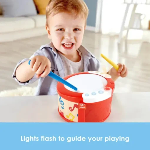 Hape Learn To Play Drum | Toy Percussion Instrument