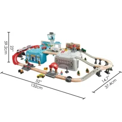 Hape Super Cityscape Transport Bucket Set