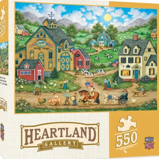 Heartland Collection - Liberty Farm Parade - 550 Piece Puzzle