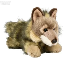 9.5" Heirloom Laying Wolf
